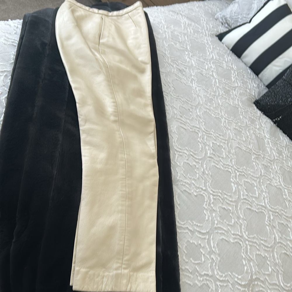 Custom made leather pants